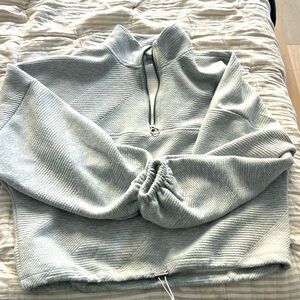 Activewear half zip sweatshirt